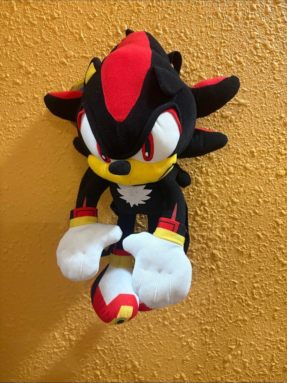 Black & Red Plush Character Stuffed Toy - Kids Plush Figure backpack
